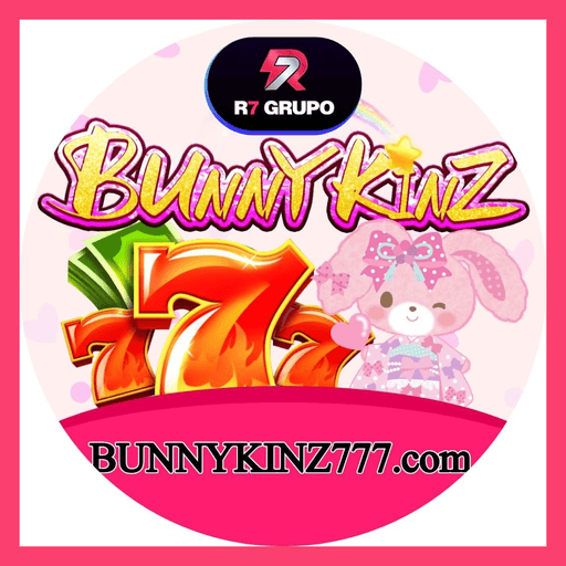 Imagem promocional da BUNNYKINZ777 mostrando a plataforma e suas vantagens